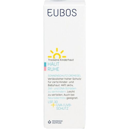 Eubos Kinder Haut Ruhe Sonnensch.cr.gel Lsf 30+uva