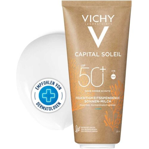 Vichy Capital Soleil Feuchtigkeitsspendende Sonnen-Milch LSF50+