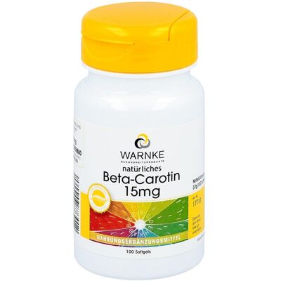 Warnke Vitalstoffe GmbH Beta Carotin Kapseln - Nahrungsergänzungsmittel Warnke Vitalstoffe GmbH Beta Carotin Kapseln - Nahrungsergänzungsmittel