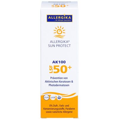 Allergika Ak100 Sonnencreme SPF 50+ - Sonnenschutz Allergika Ak100 Sonnencreme SPF 50+ - Sonnenschutz