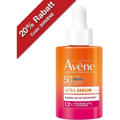 Avene Avène Ultra Serum Aufpolsternd LSF 50+ Avene Avène Ultra Serum Aufpolsternd LSF 50+