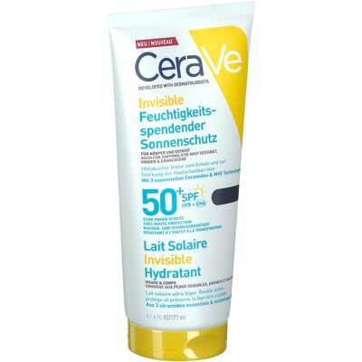 CeraVe Invisible Feuchtigkeitsspendender Sonnenschutz LSF 50+ CeraVe Invisible Feuchtigkeitsspendender Sonnenschutz LSF 50+