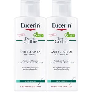 Eucerin DermoCapillaire Anti-Schuppen Gel Shampoo - Fettige Kopfhaut Eucerin DermoCapillaire Anti-Schuppen Gel Shampoo - Fettige Kopfhaut