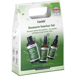 Casida Rosmarin Haarkur mit Rosmarinöl+Wasser+Shampoo Set Casida Rosmarin Haarkur mit Rosmarinöl+Wasser+Shampoo Set