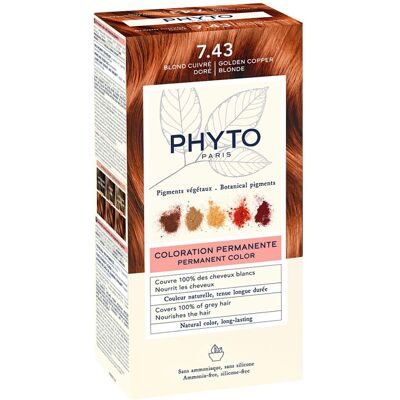 Phyto Paris Phytocolor Kupfer Goldblonde - Haarfarbe Phyto Paris Phytocolor Kupfer Goldblonde - Haarfarbe