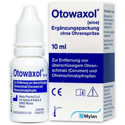 Otowaxol Sine: Ohrenschmalzentfernung zur sanften Ohreneinigung Otowaxol Sine: Ohrenschmalzentfernung zur sanften Ohreneinigung