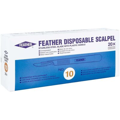 Skalpell Einmal Figur 10 Feather Skalpell Einmal Figur 10 Feather