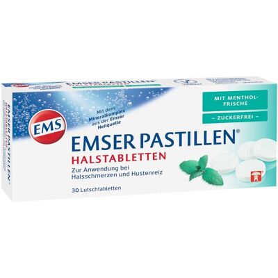 Emser Pastillen mit Mentholfrische zuckerfrei 30 St Emser Pastillen mit Mentholfrische zuckerfrei 30 St