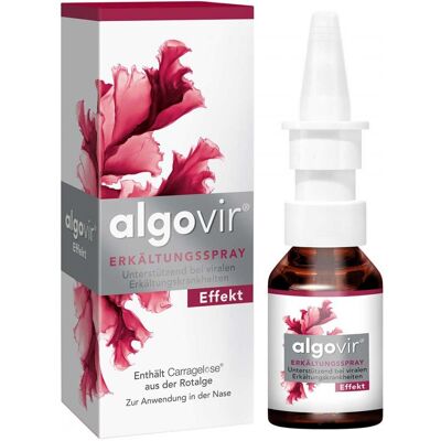 Algovir Effekt Erkältungsspray mit Carragelose aus der Rotalge Algovir Effekt Erkältungsspray mit Carragelose aus der Rotalge