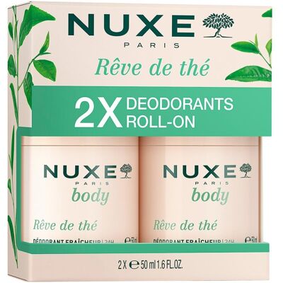 Nuxe Reve De Thé Deodorant Frische 24H Roll-On Duo Nuxe Reve De Thé Deodorant Frische 24H Roll-On Duo