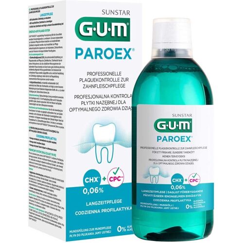 GUM PAROEX Mundspülung 0,06% CHX
