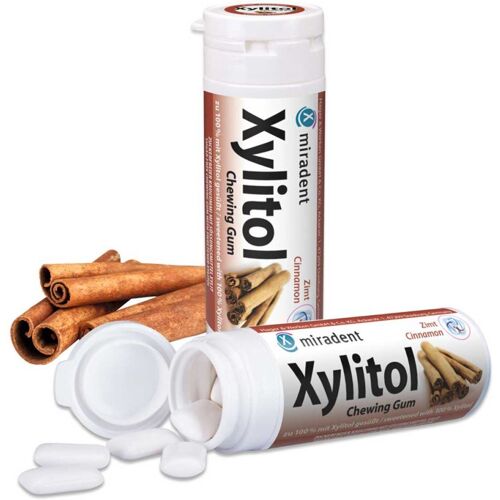 Miradent Zahnpflegekaugummi Xylitol Zimt