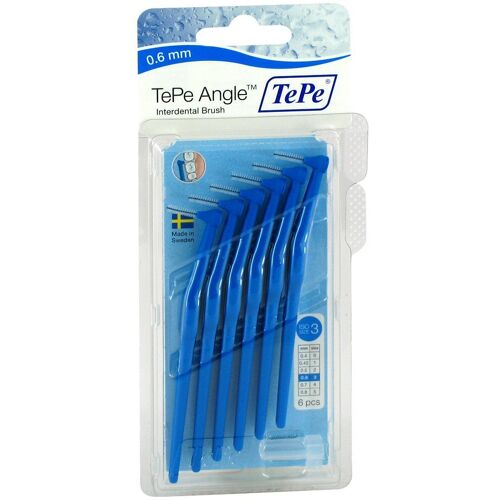 Tepe Angle Interdentalbürste 0,6mm blau