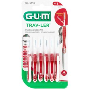 GUM TRAV-LER 0,8 mm rot (Kerze) GUM TRAV-LER 0,8 mm rot (Kerze)
