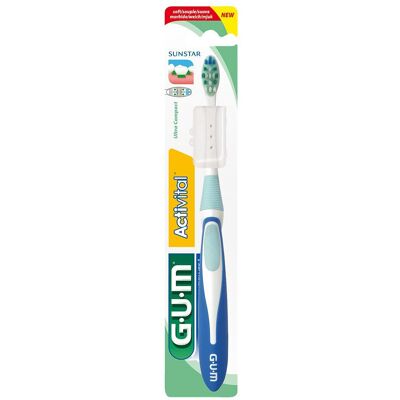 GUM ActiVital Zahnbürste kompakt weich GUM ActiVital Zahnbürste kompakt weich