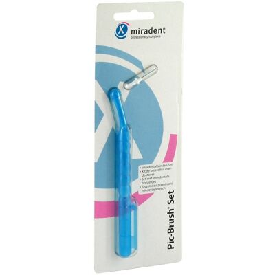 Hager Pharma GmbH MIRADENT Kit Brossettes interdentaires PIC-Brush blau transparent Hager Pharma GmbH MIRADENT Kit Brossettes interdentaires PIC-Brush blau transparent