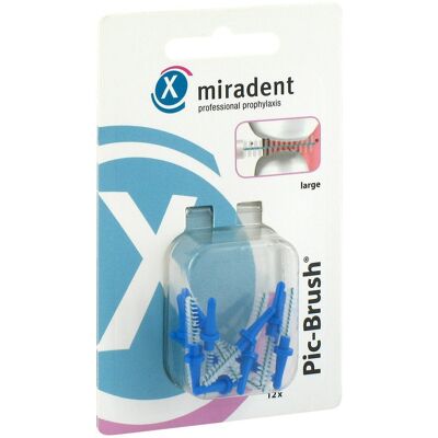 Hager MIRADENT PIC-Brush Interdentalbürste Groß Blau - Interdentalbürsten Hager MIRADENT PIC-Brush Interdentalbürste Groß Blau - Interdentalbürsten