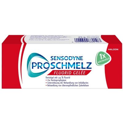 Sensodyne Proschmelz Fluorid Gelee - Zahngel Sensodyne Proschmelz Fluorid Gelee - Zahngel