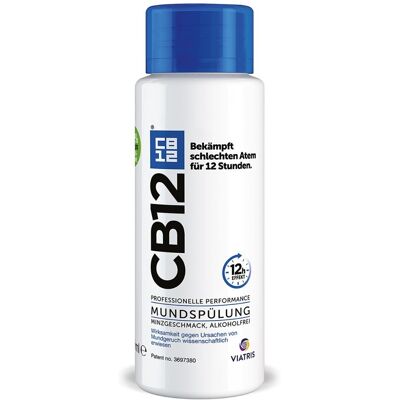 CB12 Mundspülung mit Chlorhexidin, gegen Mundgeruch für 12 Std. CB12 Mundspülung mit Chlorhexidin, gegen Mundgeruch für 12 Std.