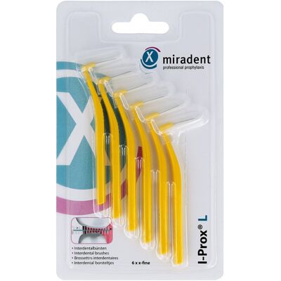 MIRADENT - I-Prox L 0.5 mm - gelb - Interdentalbürste MIRADENT - I-Prox L 0.5 mm - gelb - Interdentalbürste