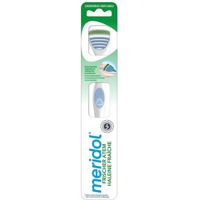 Meridol - Extra Flacher Zungenschaber - Frischer Atem Meridol - Extra Flacher Zungenschaber - Frischer Atem