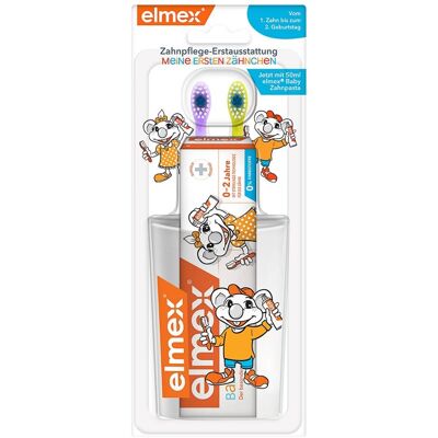 elmex Baby Zahnpflegeset - Milchzähne Schutz für 0-2 Jahre elmex Baby Zahnpflegeset - Milchzähne Schutz für 0-2 Jahre