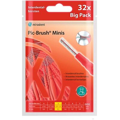 Miradent Interdentalbürste Pic-Brush Minis ISO2 Miradent Interdentalbürste Pic-Brush Minis ISO2