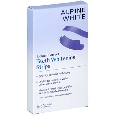 Alpine White Whitening Strips Colour Correct Alpine White Whitening Strips Colour Correct