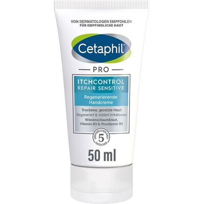 Cetaphil Pro ItchControl Handcreme - Sensitiv, 50ml Cetaphil Pro ItchControl Handcreme - Sensitiv, 50ml