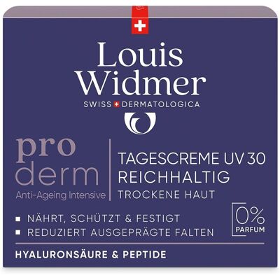 Louis Widmer Proderm Tagescreme SPF 30 Nährend & Feuchtigkeitsspendend - Gesichtscreme Louis Widmer Proderm Tagescreme SPF 30 Nährend & Feuchtigkeitsspendend - Gesichtscreme
