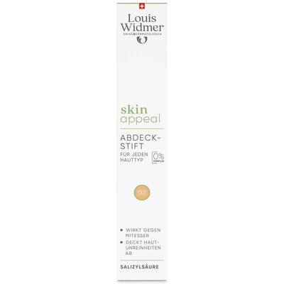 Louis Widmer Widmer Skin Appeal Abdeckstift 02 Unparfümiert - Concealer Louis Widmer Widmer Skin Appeal Abdeckstift 02 Unparfümiert - Concealer