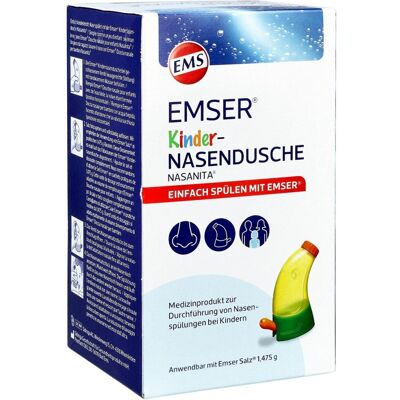 Uriach Switzerland AG EMSER Nasenspülung für Kinder Nasanita Nasale 1 Stk - Nasenspray Uriach Switzerland AG EMSER Nasenspülung für Kinder Nasanita Nasale 1 Stk - Nasenspray