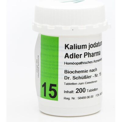 Biochemie Adler 15 Kalium jodat.D12 Adl.p. Tabletten Biochemie Adler 15 Kalium jodat.D12 Adl.p. Tabletten