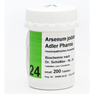 Biochemie Adler 24 Arsenum jodat.D12 Ad.p. Tabletten Biochemie Adler 24 Arsenum jodat.D12 Ad.p. Tabletten