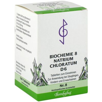 Bombastus Biochemie 8 Natrium chloratum D6 Tabletten Bombastus Biochemie 8 Natrium chloratum D6 Tabletten