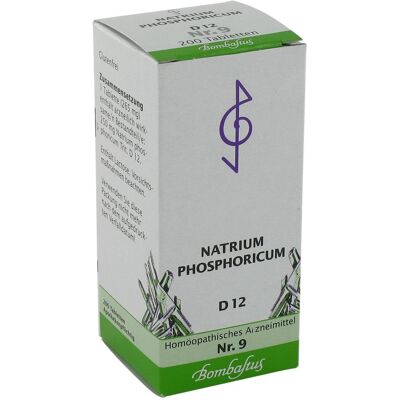 Bombastus Biochemie 9 Natrium phosphoricum D12 Tabletten Bombastus Biochemie 9 Natrium phosphoricum D12 Tabletten