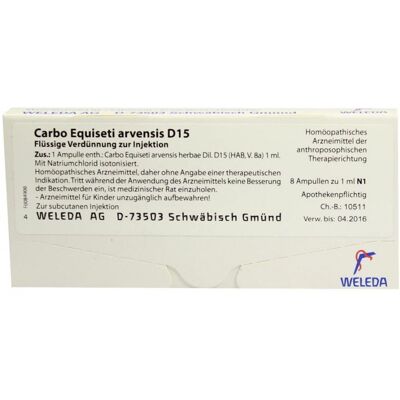 Weleda D15 - Kräuter-Detox-Präparat Weleda D15 - Kräuter-Detox-Präparat