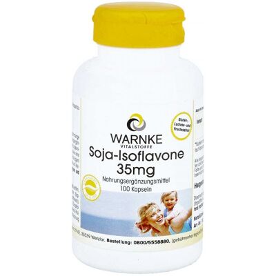 Warnke Vitalstoffe GmbH Isoflavone - Soja 35mg Kapseln Warnke Vitalstoffe GmbH Isoflavone - Soja 35mg Kapseln