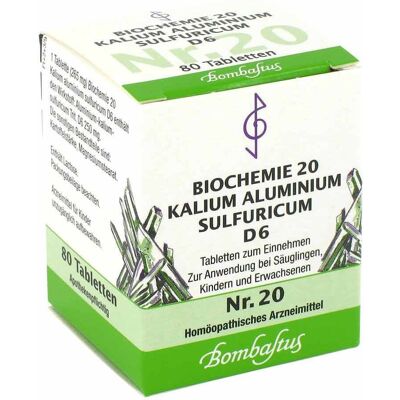 Bombastus-Werke AG BIOCHEMIE Kalium Aluminium Sulf. - Homöopathische Tabletten Bombastus-Werke AG BIOCHEMIE Kalium Aluminium Sulf. - Homöopathische Tabletten
