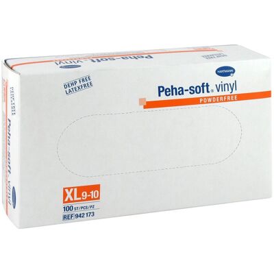 Peha Soft Vinyl Unt.handschuhe puderfrei unsteril Xl Peha Soft Vinyl Unt.handschuhe puderfrei unsteril Xl