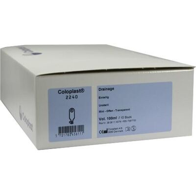 Coloplast Mini 2240 Drainagebeutel - Passive Drainage Coloplast Mini 2240 Drainagebeutel - Passive Drainage