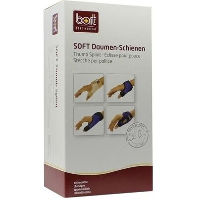 Bort Soft Daumenschiene lang small schwarz Bort Soft Daumenschiene lang small schwarz
