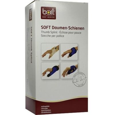 Bort Soft Daumenschiene lang medium schwarz Bort Soft Daumenschiene lang medium schwarz