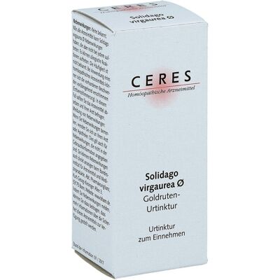 Ceres Solidago virgaurea Urtinktur - Kräuter-Tinktur Ceres Solidago virgaurea Urtinktur - Kräuter-Tinktur