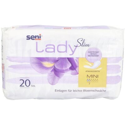 Seni Lady Slim Inkontinenzeinlage mini Seni Lady Slim Inkontinenzeinlage mini