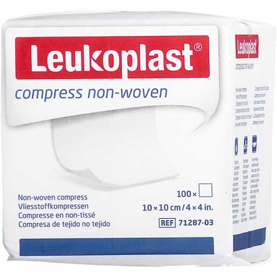 Leukoplast Compress Non-woven 10x10cm Unste.4f Leukoplast Compress Non-woven 10x10cm Unste.4f