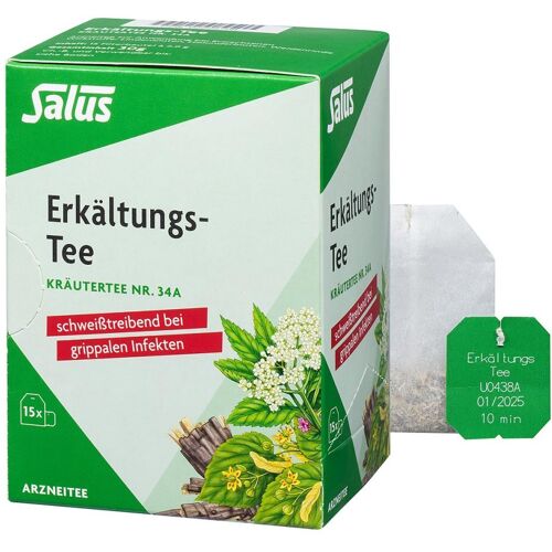 Erkältungs-tee Kräutertee Nummer 3 4a Salus Filterbeut.