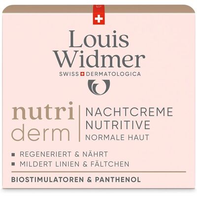 Louis Widmer Nutriderm Nachtcreme - Nachtcreme Louis Widmer Nutriderm Nachtcreme - Nachtcreme