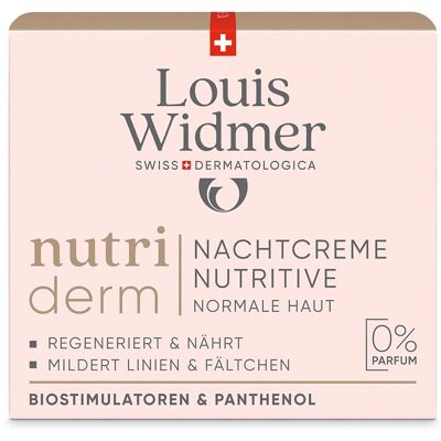 Widmer Nutriderm Nachtcreme Nutritive - Night Cream Widmer Nutriderm Nachtcreme Nutritive - Night Cream