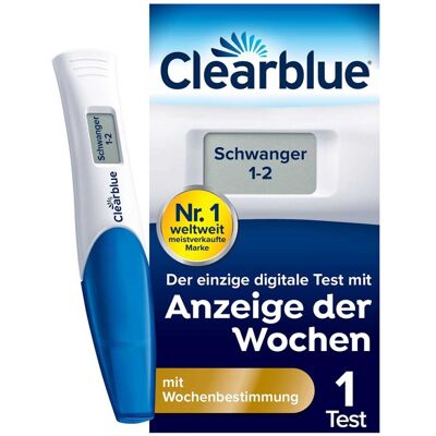 Clearblue Digital Schwangerschaftstest mit Wochenbestimmung - Schwangerschaftstest Clearblue Digital Schwangerschaftstest mit Wochenbestimmung - Schwangerschaftstest